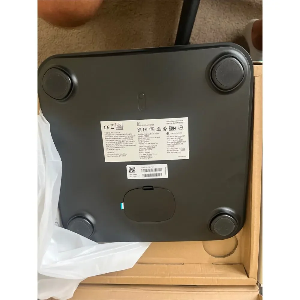 Fitbit Aria Air FB203BK Smart Digital Scale - Black